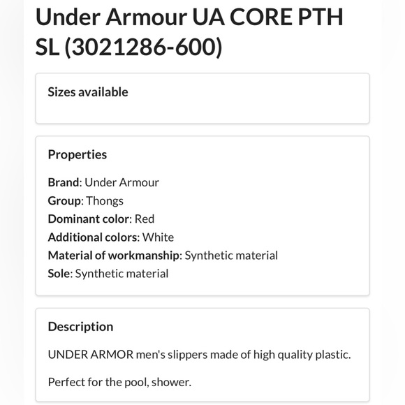 Under Armour M Core PTH SL - Picture 4 of 4